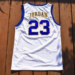 New Michael Jordan Laney High School Highschool Bucs White Basketball Jersey XL